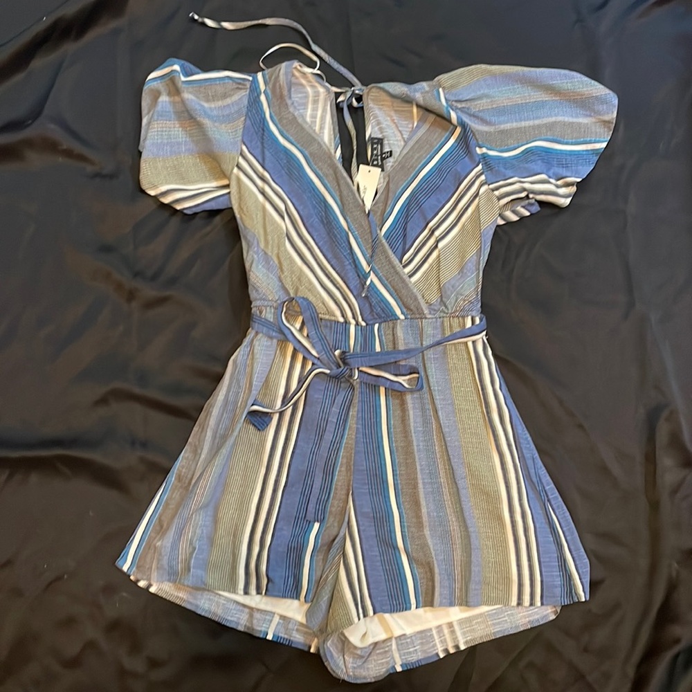 Striped Romper